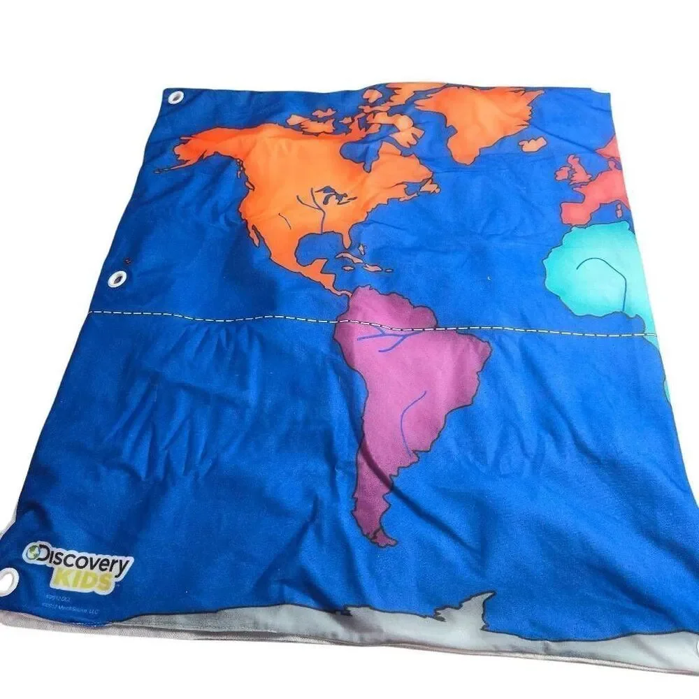 Discovery Kids Activity World Map 76 pieces Toy learning map
